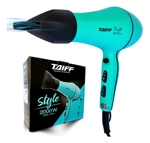 Secador De Cabelo Taiff Style Ions 2000w Profissional Salão