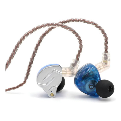 Auriculares In-ear Kz Zsn Pro Standard azul sin microfono | Envío gratis
