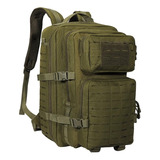 Mochila Camuflada De 50lt Táctica Militar Morral Impermeable