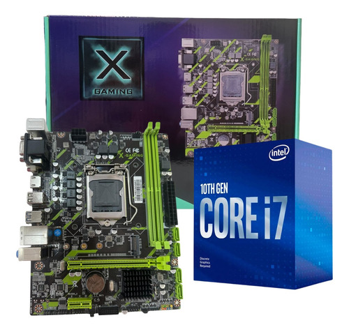 Kit Upgrade Intel Core I7 10700 10ªger. Turbo 4.8ghz H510 