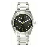 Reloj Armani Exchange Ax2856 Smart Para Caballero, Plata,