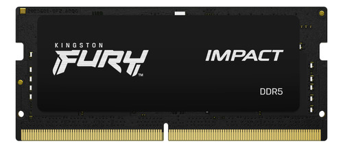 Memoria Ram Kingston Fury Impact Ddr5 16gb 5600mhz Sodimm