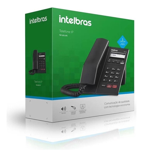 Telefone Intelbras Ip Tip 125i