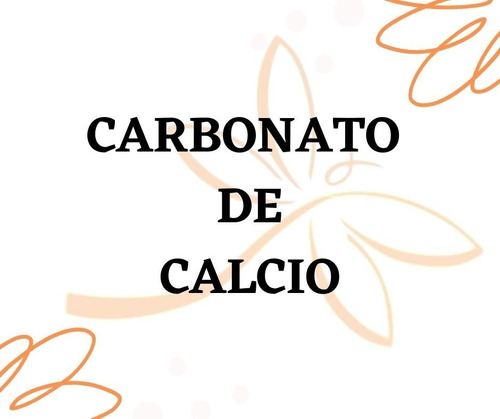 Carbonato De Calcio (uso Cosmético) 1 Kgr Liviano Grado Usp