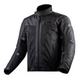 Campera Moto Hombre Ls2 Cordura Predator Negra