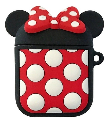 Capinha Case Capa Minnie Fone De Ouvido Sem Fio Silicone