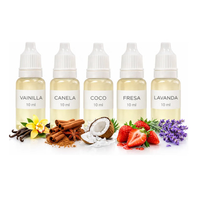 Esencias, Aromatizante Para:velas,parafina,cera Soya,5 Pzas. | Meses sin interés