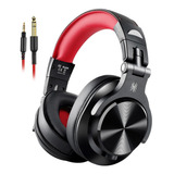 Oneodio A71 Red Black Auricular De Estudio Negro Y Rojo