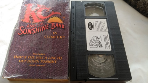 Kc And The Sunshine Band In Concert Fita Video Vhs