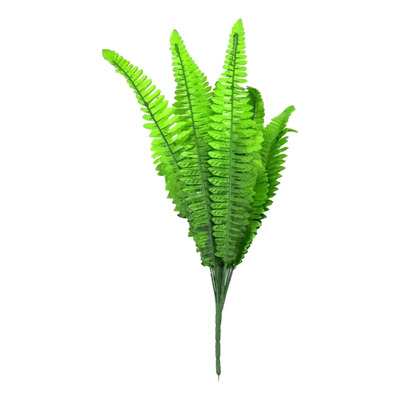 Planta Verde Simulada: Helecho Persa, Helecho De Seda, Verde