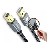 Cable Usb B 2.0 Cable De Impresora Usb A A Usb B Para Hp Can