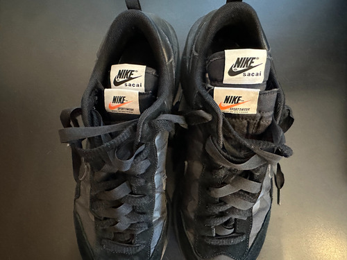 Nike Sacai Vaporwaffle Black Gum - 41 