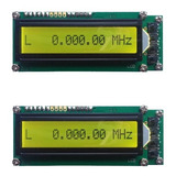 Super Frequencimetro Digital Lcd 0,1 Mhz  1.2 Ghz  X4
