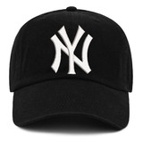 Gorro Jockey Curvo New York Yankees Mlb Bordado