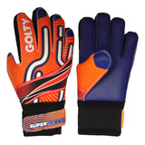 Guantes Golty Formacion Supersoccer Ii Niño-naranja/azul