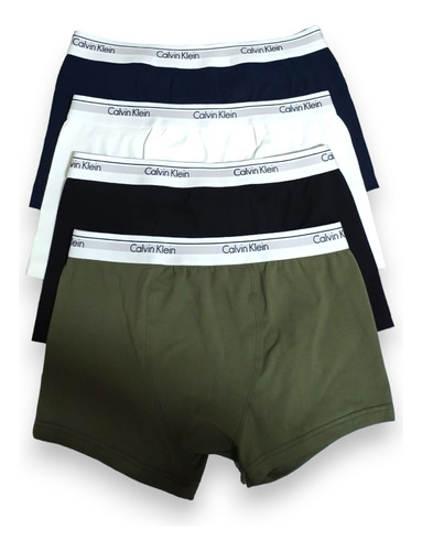 Pack X 4 Unidades Boxer Calvin Klein Hombre Surtido