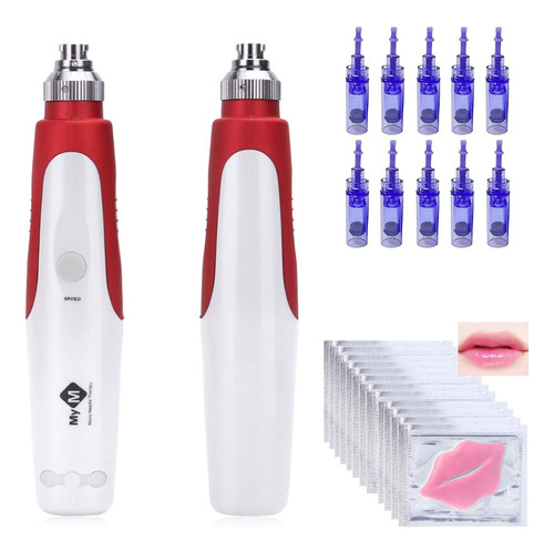 Dermapen Mym Microagulhamento Hidra Gloss Lips +acessorios