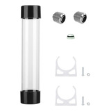 Reservatorio Water Cooler 240mm+ 2 Fitting G1/4 + Suportes