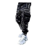 Pantalones Estampados De Hip Hop For Hombres Y Pantalones Ca