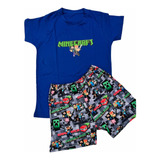 Pijama Minecraft Pantaloneta
