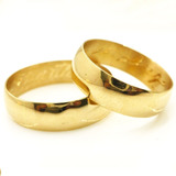 Alianzas Oro 18k 9 Grs El Par Anillos Casamiento- Compromiso