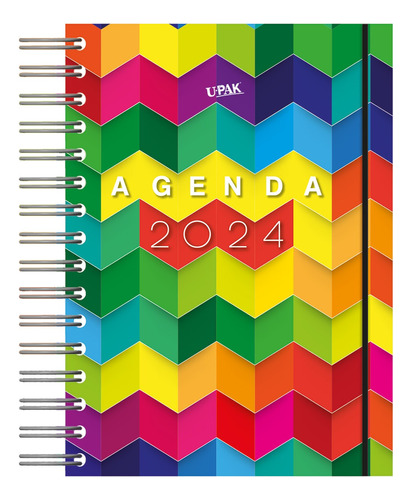 Agenda Premium  Geometria 2024 -352 Pág (17x23.5cm)