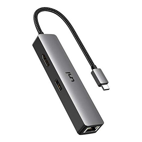 Concentrador Usb C 5 1 Adaptador Usb C Ethernet Hub 4k ...