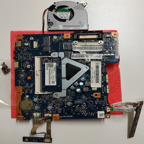 Placa Mãe Para Allinone Lenovo C260 La-b001p Completa Fan