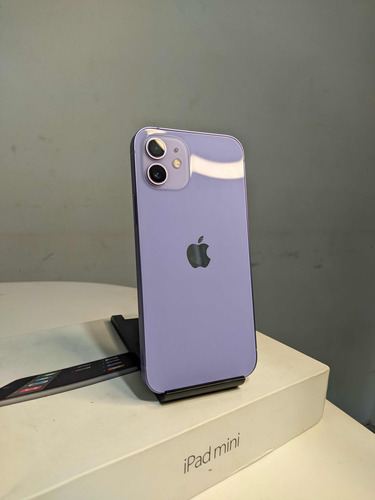 iPhone 12 128 Morado Perfecto Estado