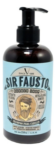 Sir Fausto Men´s Shampoo Engrosador Sin Sulfato 250ml Local