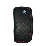 Protector Para Llave  Bmw 100% Cuero Llavero Forro Neg