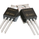 2par (4pcs) Transistor 2n6488 + 2n6491 Par = Ic7 Ic8 Polivox