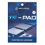Thermal Pad Térmico Implastec Ts Pad 1.0mm X 100 X 100 Mm