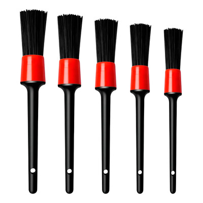 Set 5 Brochas Limpieza Detallado Automotriz Cepillo Coche | MercadoLibre