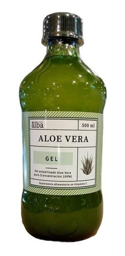 Aloe Vera 500ml Gel Concentrado - Apicola Del Alba