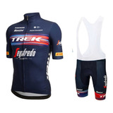 Uniforme Ciclismo Trek 22 Tdf Jersey Short Bib Bici Ruta Mtb