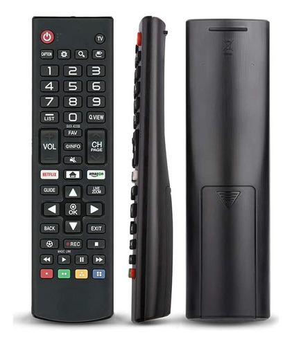 Controle Remoto Compatível Com Tv LG Netflix Top 