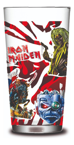 Vaso Diseño Envolvente Iron Maiden