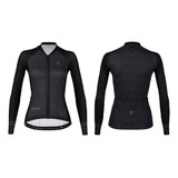 Jersey Ciclismo Gw Owl M/l Mujer Negro