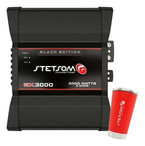 Módulo Amplificador Barra Stetsom Ex3000 Black 2 Ohm Edition