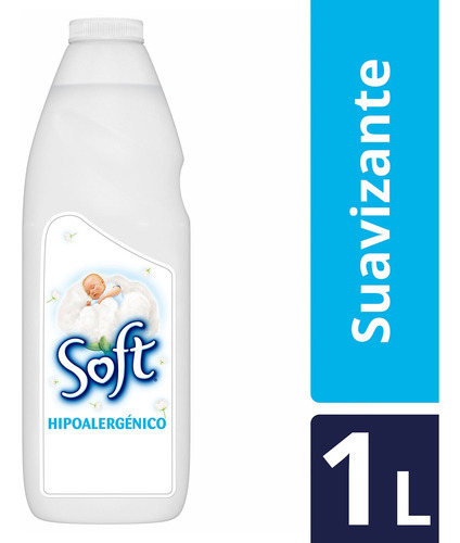 Soft Piel Sensible Suavizante Para La Ropa Botella 1l