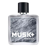 Perfume Musk+ Mineralis Edt Avon 75ml