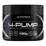 Pré-treino 4-pump 100g - Xpro Nutrition Maça Verde
