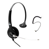 Headset P/ Celular P2 C/ Canc. De Ruídos Mod. Premium Fp 360 Cor Preto