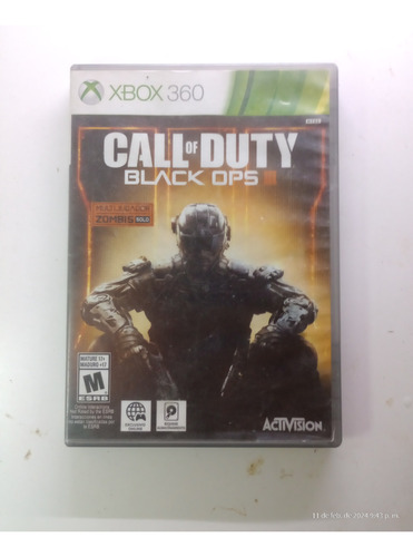 Call Of Duty: Black Ops 3 Xbox 360 Físico 