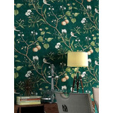 Rollo Papel Tapiz Vinil Decorativo Adherible Vintage Clasico