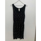 Vestido Corto Negro H&m