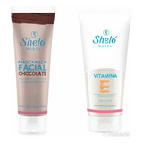 Kit Mascarilla Facial Chocolate Y Crema Vitamina E De Sheló