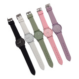 Relojes Pulsera Silicona Nuevo Modelo Por Mayor X 5 Unidades