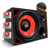 Caixa Som Trio Automotivo Shutt Sub Beatz 12 Pol 400w Led